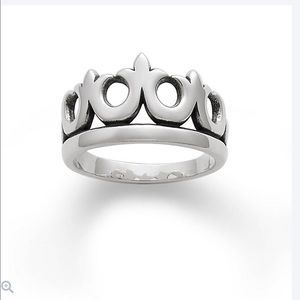 James Avery Crown / Tiara Ring - Size 8.5